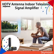 Skym* Digital Antenna Stable Transmission Wide Range High Gain Low Latency Signal-Reception Universal HDTV Car TV Aerial Antenna Signal Booster Home Supplies