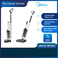 Midea MVC-X6 MVC-X8 Floor Cleaner 3 in 1 / Wet & Dry Vacuum Cleaner With Self Cleaning Function