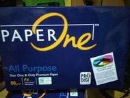 Kertas HVS F4 80 gram paper one 1 dus