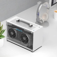 Pccooler I100 PC Computer CaseChassis Supports i7 11700 RTX3080 PSU HTPC PC Gaming Case All Aluminum