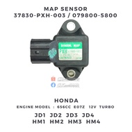 37830-PXH-003 / 079800-5800 - Map Sensor - Honda 656cc E07Z 12V Turbo for Life Dunk Vamos Hobio JD1 