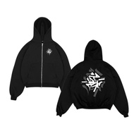 DEPRESSED|Hoodie Boxy Zipper Boxy Zipper/ Hoodie zipper Hoodie Zipper