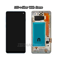 TFT Screen LCD for SAMSUNG Galaxy S10 G973F/DS G973U G973 SM-G973 Display Ouch Screen Digitizer Repl