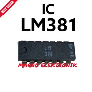 IC LM 381 LM381 LM-381 ORIGINAL ORIGINAL