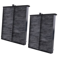 2Pcs Car Cabin Air Filter Air Conditioner Grid for 3 (2014-2018) 6 (2014-2020) -5 (2013-2020) KD45-6
