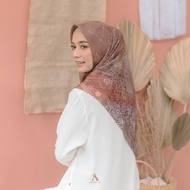 AZHA SERIES MAGELLA SCARF HIJAB VOAL ULTRAFINE LASERCUT SQUARE