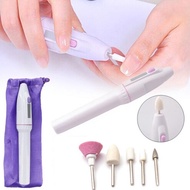 ♟Electric Nail Buffer Polisher Portable Nail Drill Kit Manicure Grinding Machine Nail Art kit