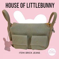 Original House of Little Bunny Bag / HOLB Sling Crossbody Bag / HOLB Brick Jeans Bag
