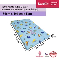 Baby Playpen Mattress Cotton Zip Cover  (71cm x 101cm x 5cm)(Cadar Bayi(Zip))(HA438/HA455/HA451/HA45