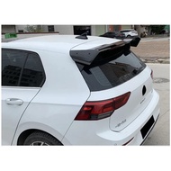 Roof Spoiler For  VW Golf MK8 Golf 8 Type ZC ABS Plastic Rear Trunk Wing Accessories Tail Spoiler