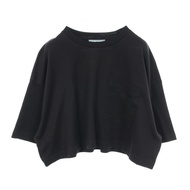 【二手】Prada PRADA 短袖T卹，露臍款，3560A，純棉，女款，全新未使用