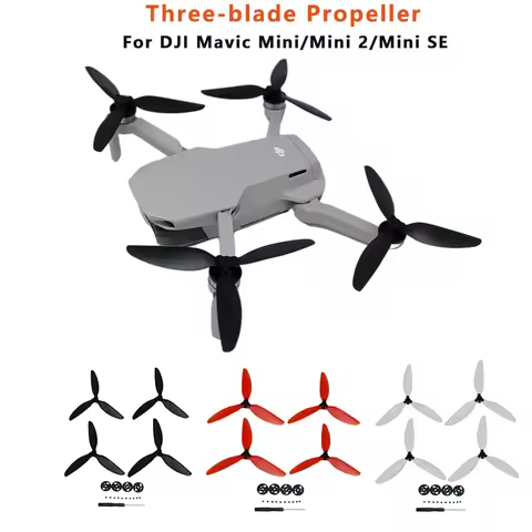 Propellers for DJI Mavic Mini Drone, Quick Release Three-Blade Propeller, Silent Noise Reduction Pro