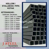 Besi hollow 100 x 100 x 3 mm x 1800 mm