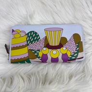 Hermes Hermes Azap Silk'in Multicolor Swift Leather Wallet