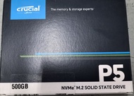 Crucial P5 3D NAND NVMe M.2 SSD 500GB (CT500P5SSD8)