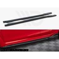 1 FL5 side diffuser lip carbon fiber MAXTON design for honfa civic FL5 type r add on performance new