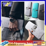 【Barley】zonyee Slim Pouch Compatible with Nintendo Switch Lite, switch oled Travel Carry Case Storage Bag Carrying Case PU Leather Magnetic Clasp Closure Cover with Game Cartridges Holders