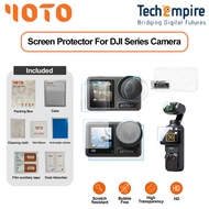FOTO Tempered Glass for DJI Action 5 Pro / Action 4 / Action 3 / Pocket 3 / osmo360 Action Camera Sc
