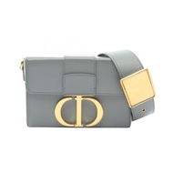[Used] Dior Shoulder Bag 30 MONTAIGNE Box Grey Leather 30 MONTAIGNE Box Shoulder Bag Women's Used B