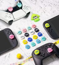 Switch 2 Joy-con 2 手掣類比桿保護帽 (4個裝) [Splatoon Raiders 漆彈大作戰 斯普拉遁 塗擊隊 特別樣式]