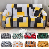 1 2 3 4 Seater Geometric Sofa Cover Elastic L Shape Couch Covers Anti Slip Cover Furniture Protector for Living Room Home Decor