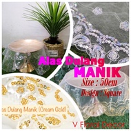 ALAS DULANG HANTARAN MANIK ORGANZA/DULANG HANTARAN/KAIN ORGANZA/KAIN DULANG/Alas Dulang Hantaran Vin