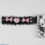 zebeaacc Keyboards Straps Streamers Decorative Straps Lace Nylons Straps for 60 ATK68 Gaming Mechani