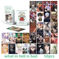 50-92pcs Manga Manhwa My Little Pony Countryhumans Laser Holographic Lomo Cards Hatsune Miku Ultrama