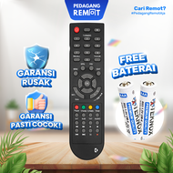 Remot Remote STB Parabola Matrix Nusantara HD / Remote Receiver Set Top Box Matrix Nusantara HD