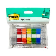 Post it Flag 0.5x1.7"5 โพสต์อิท แฟล็กซ์ 683-5C 5 สี ในกล่อง