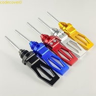 CODECOVEI Motorcycle Engine Oil Dipstick, CNC Precision Corrosion-resistant Motorcycle Oil Level Dip