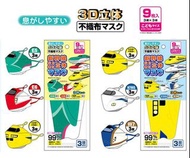 日本直送🇯🇵立誠社新幹線3D不織布口罩