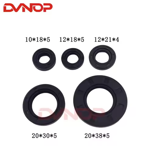 motorcycle YBR125 5VL full complete engine oil seal rubber gear shaft seal for Yamaha 125cc YBR 125