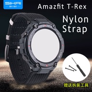 Amazfit T-Rex Pro A1918 Nylon Strap buckle deisgn 2020 new fashion black color smart watch band straps