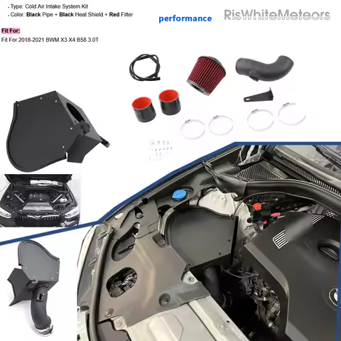 BW-X301 Performance ALUMINUM PIPING for BMW G01/G02 X3/X4 3.0T B58 Cold Air Intake System