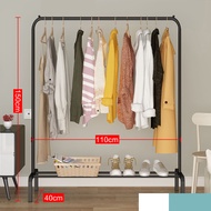 Inaso Rak Gantungan Baju Besi Stand Hanger Display Butik Rak Gantung Jemuran Pakaian Topi Tas Portab