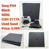 Sony PS4 Black 500G CUH-2117A