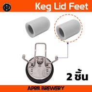 Keg Lid Feet 2 Pieces Tank Cover Rubber
