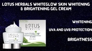 Lotus Herbals Whiteglow Skin Whitening &amp; Brightening Gel Cream SPF 25 Pa +++, 40g