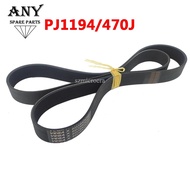 VEGA V-Belt Rubber Belt PJ1194 470J 6/7/8/9/10 ribs Treadmill Motor Belt Drive Belt Multi Groove Bel