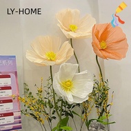 LIAOYING Simulate Giant Flower, Paper Simulated Large Artificial Flower,  60cm giant Fake Flower Hea