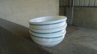 早期--美國康寧牛奶碗----牛奶玻璃碗---單個800元---共有5個 CORNING PYREX