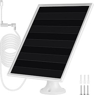 6W Solar Panel Charger, Solar Panel with Micro USB & USB-C Port for DC 5V Outdoor Rechargeable Batte