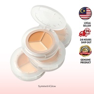 🇲🇾 Foreverkey 三色遮瑕盘 Three-color Concealer Covers Spots 三色遮瑕 Multi-color Soft Concealer Palette Face 