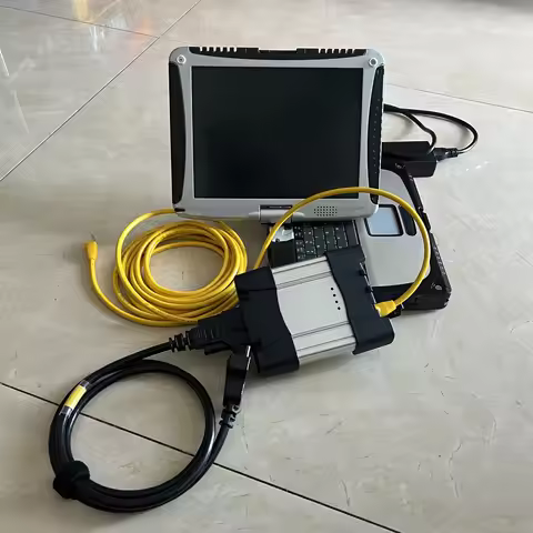 For BMW Icom Next A3 Auto Diagnostic Tool Code Scanner V05.2025 in Laptop CF19 Laptop I5CPU
