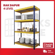 RACKSMORE Boltless Rack Home Store Warehouse Rack Kitchen Besi Rak Buku Rak Barang Rak Dapur Rak Kas