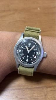 Hamilton Khaki Field 38mm復刻越戰軍錶