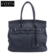 Pelle Morbida Maiden Voyage翻蓋波士頓包，男士波士頓包，海軍藍，MB026A [二手]