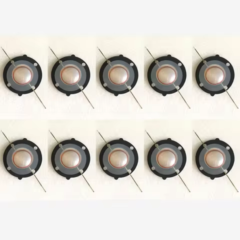 10PCS 24.8MM Speaker Treble Voice coil Polymer Transparent Film For 2414H JBL2414H-1 JBL2414H-C 8OHM