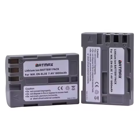 Batmax EN-EL3E EN EL3e ENEL3e Battery akku for Nikon D300S D300 D100 D200 D700 D70S D80 D90 D50 L15